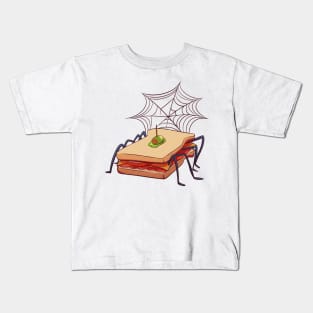 Sandwich Halloween Cute Food Kids T-Shirt